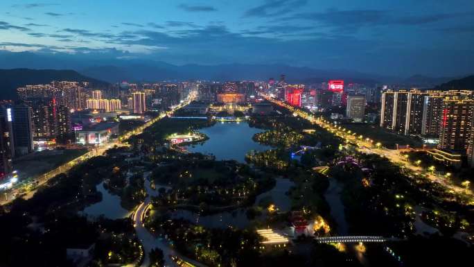 龙津湖夜景