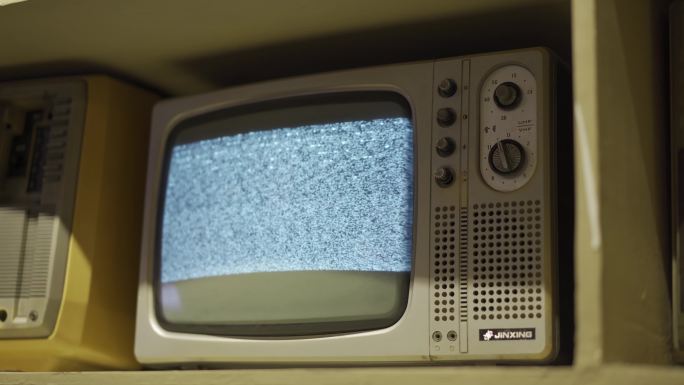 老电视 复古电视 黑白电视