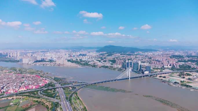 晋江大桥城市景