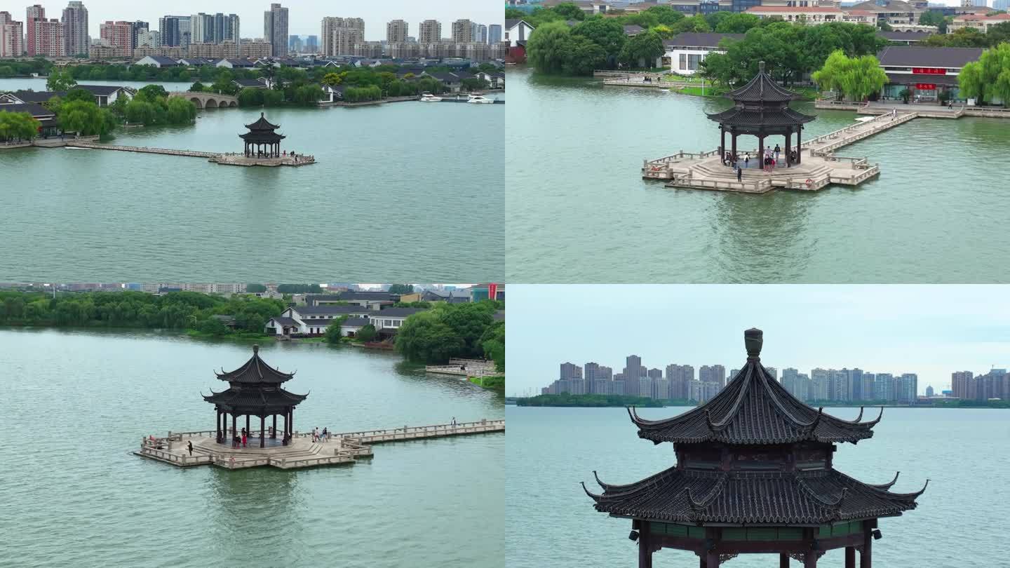 金鸡湖湖心亭