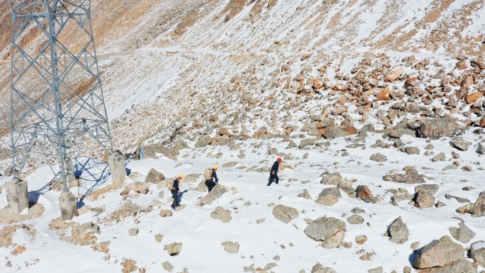 雪地高原工程建设 基建 大国重器