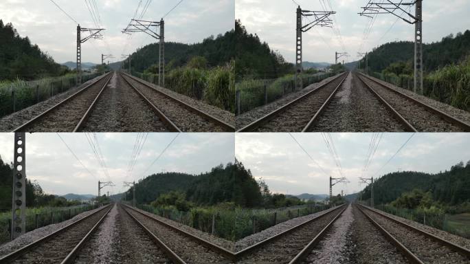 铁路行驶第一视角