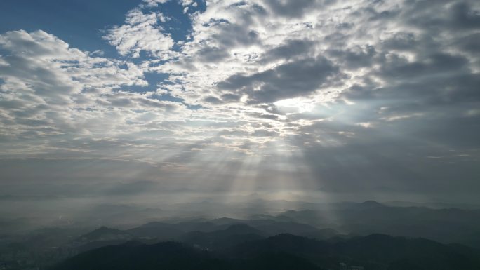 朝霞丁达尔未调原素材