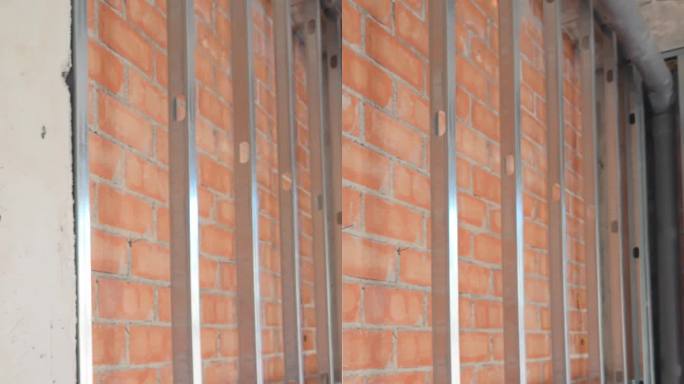 金属结构用于墙体和砖结构的空腔墙保温
