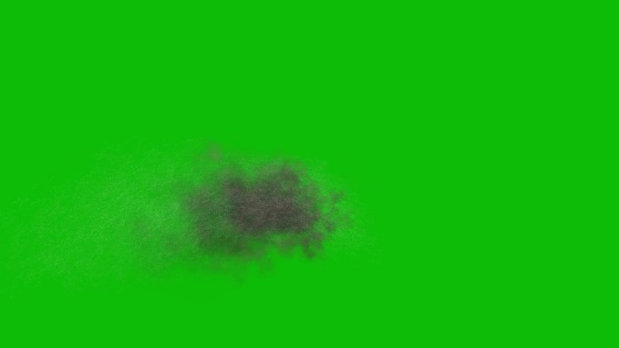 视觉效果，视觉特效，汽车车轮粉尘绿屏3D动画