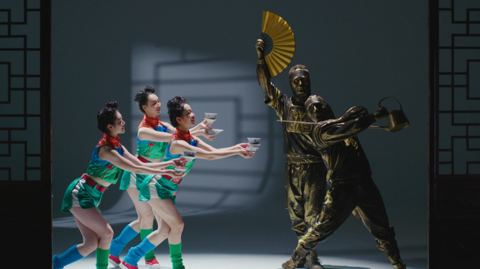 四川民族民间舞蹈高端唯美艺术舞者
