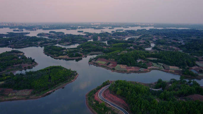 三岔湖景区