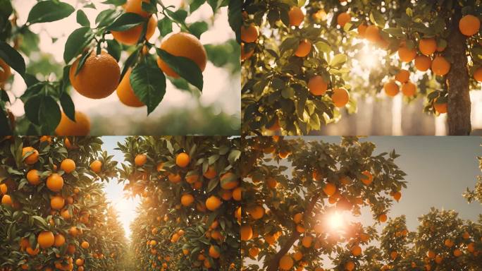 橙子农业脐橙水果果园