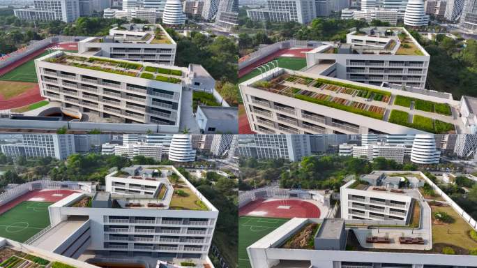 【正版4K素材】深圳市坪山区锦绣实验学校