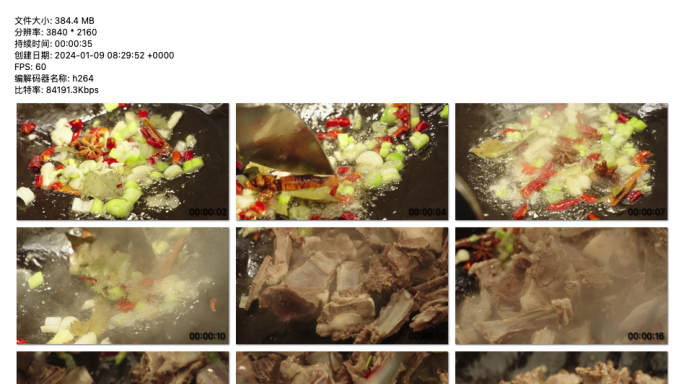 传统红烧鹿肉烹饪过程展示