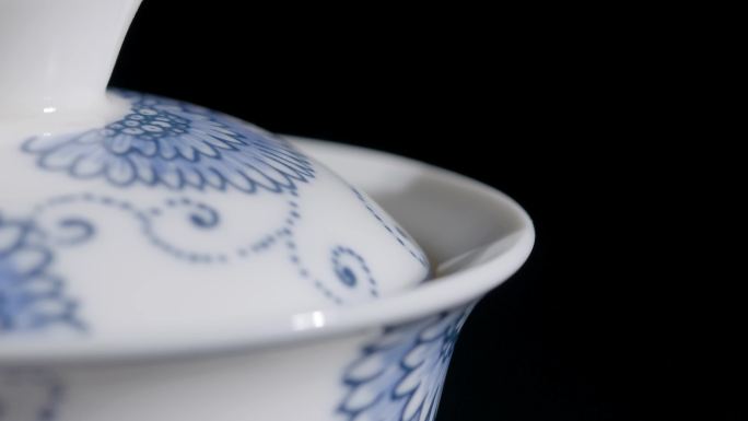 4K古董陶瓷茶杯