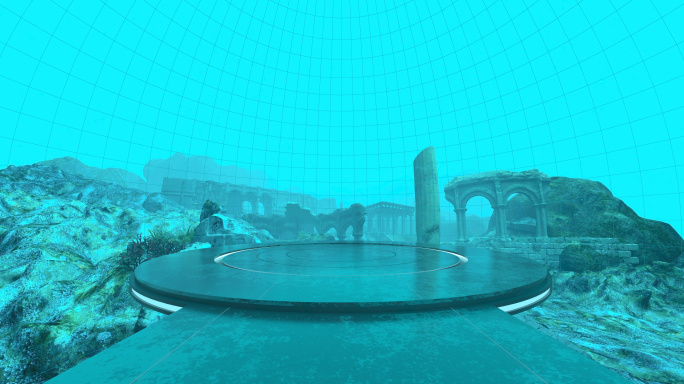 VR_8K海底遗迹360度全景