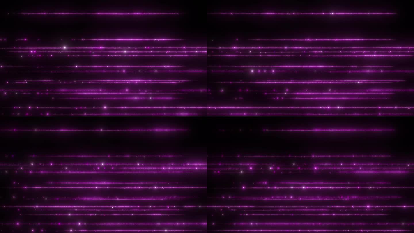 紫色流动线条粒子