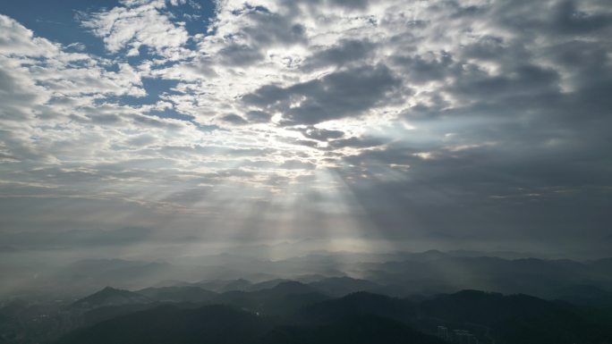 朝霞丁达尔未调原素材