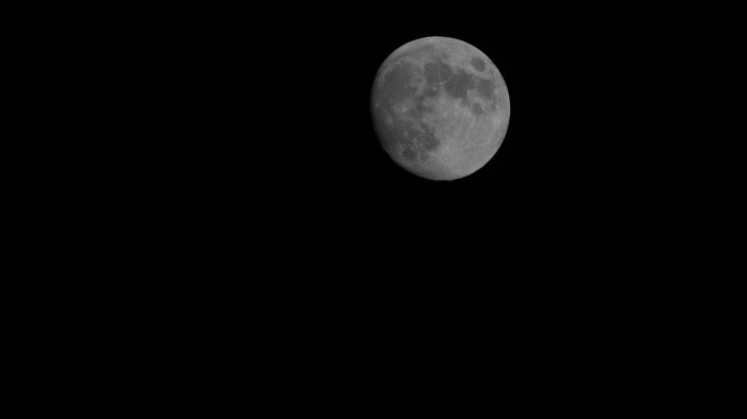 中国空间站经过月球表面实拍4k120p