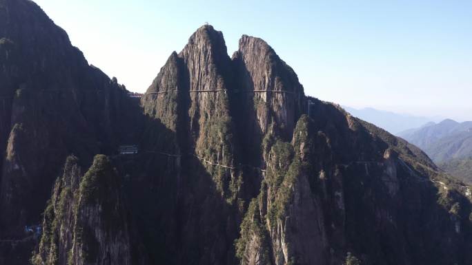 郴州莽山五指峰 航拍4K素材