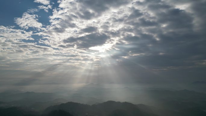 朝霞丁达尔未调原素材