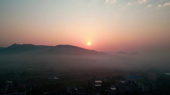 日出 旭日 朝阳 清晨 阳光 自然 风景