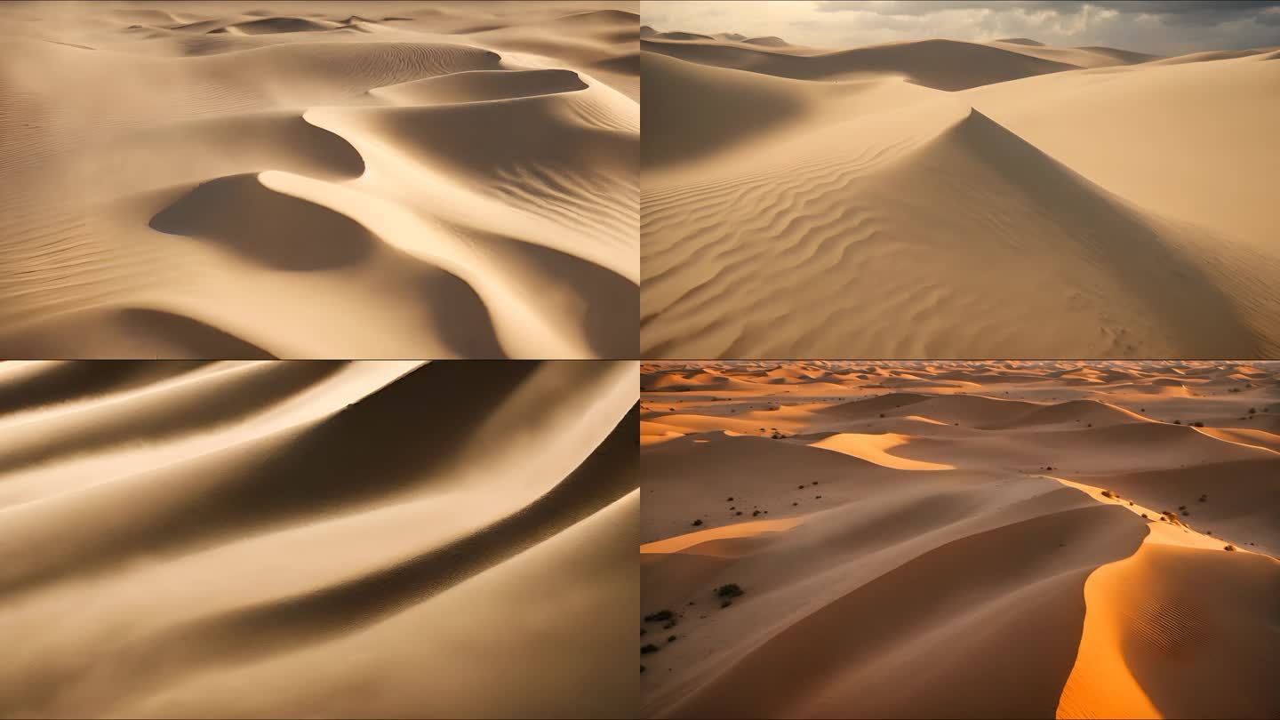 戈壁 沙漠 风沙 沙尘