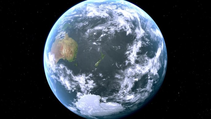 吉斯本城市地图从太空到地球的缩放，新西兰