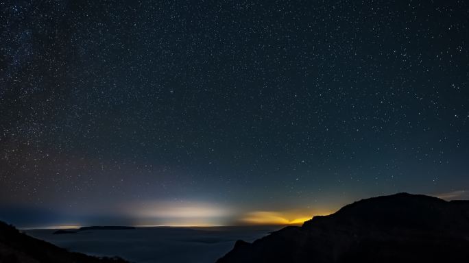 2023双子座流星雨四川乐山星空延时4K