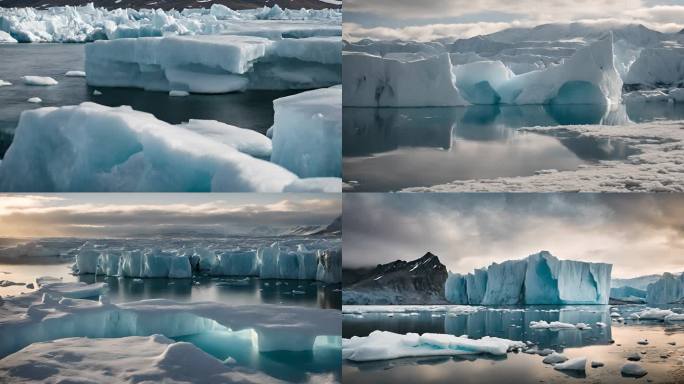 气候变暖冰川融化