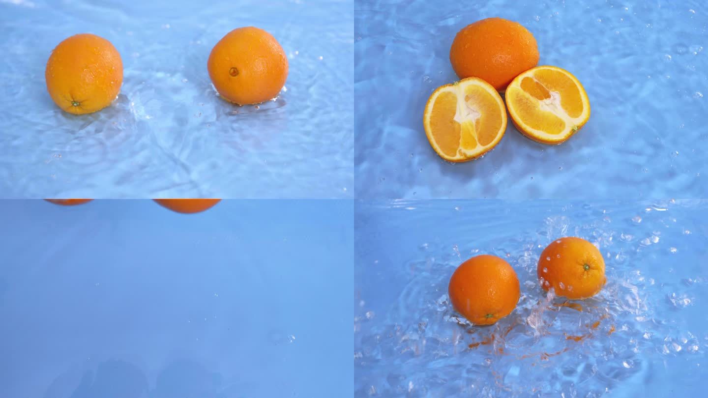 桔子橘子橙子丑橘创意拍摄水果