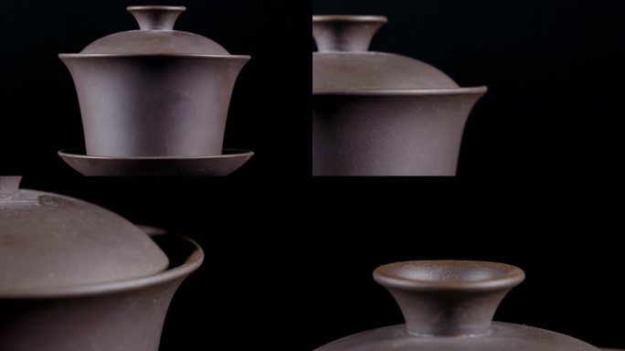 4K古董陶瓷茶壶茶杯