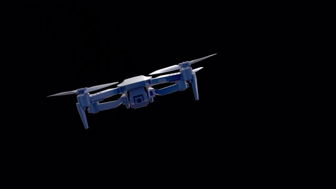 3D无人机过渡动画