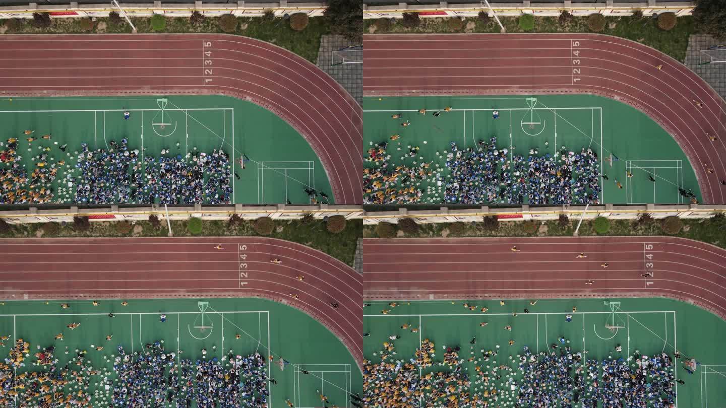 小学举办运动会小学生跑步百米赛跑7
