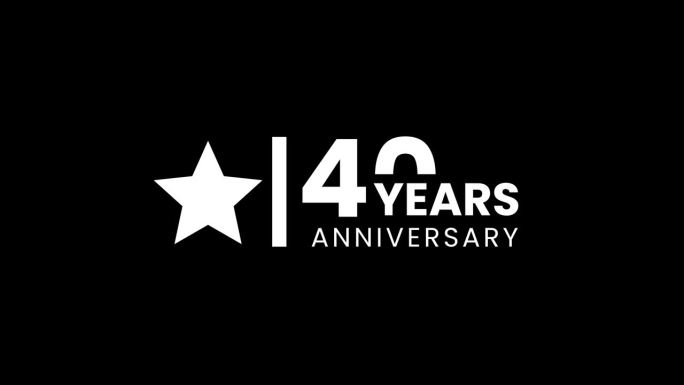40周年纪念动画4K镜头与明星。