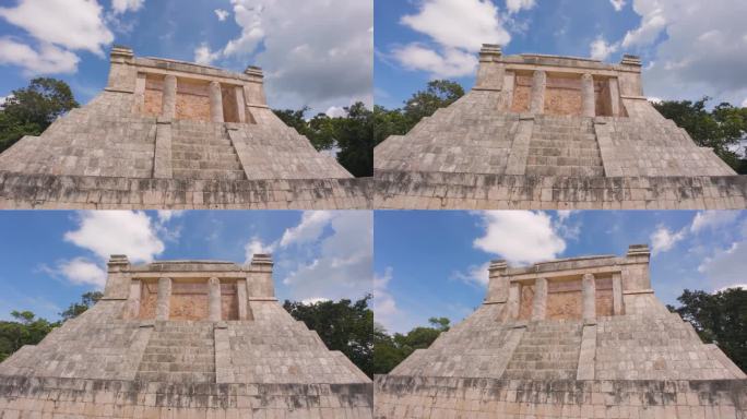 墨西哥尤卡坦半岛蒂纳姆奇琴伊察考古遗址的大胡子神庙