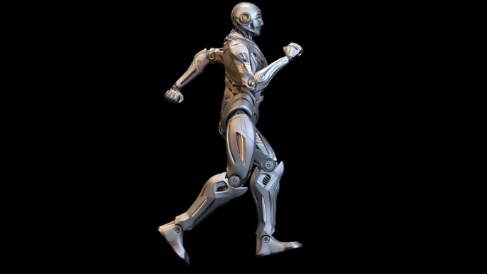 未来机器人跑步循环