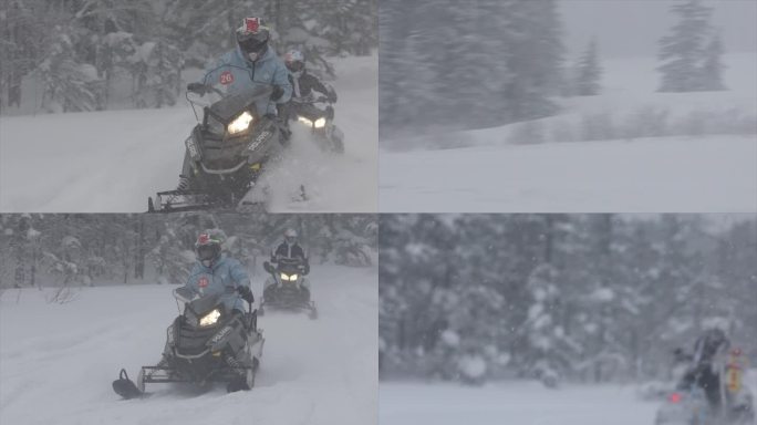 雪地摩托车