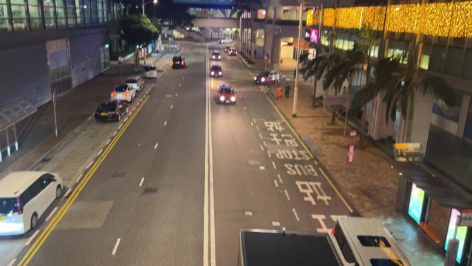 香港夜晚街道