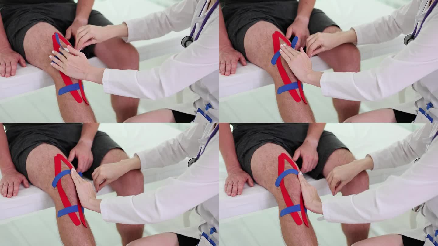 肌内效贴治疗膝关节的临床应用