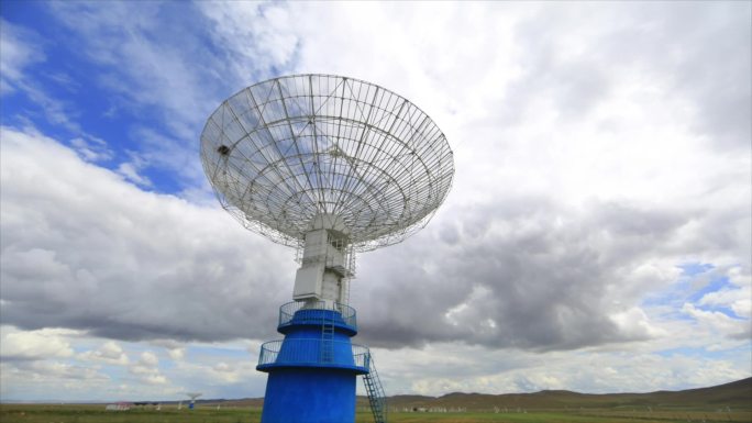 白旗卫星观测站延时