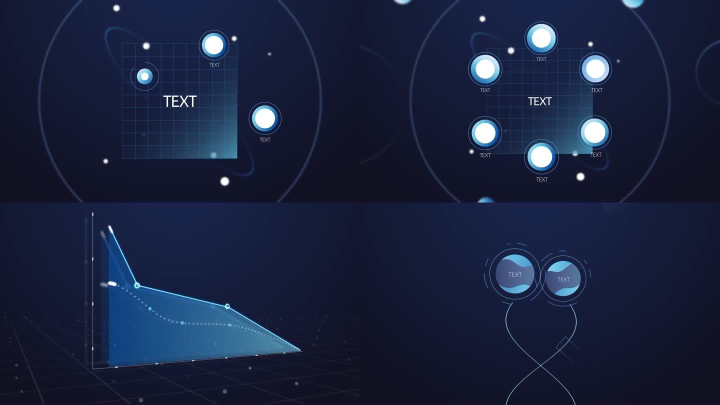 2.5D_科技创新数据图MG动画