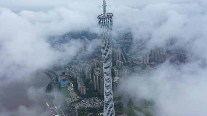 中国广东省广州市市区广州塔CBD中轴线