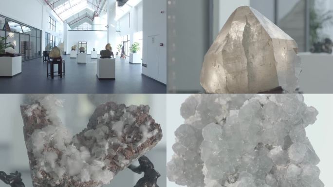 09玻璃博物馆 岩石 奇石 石英 水晶