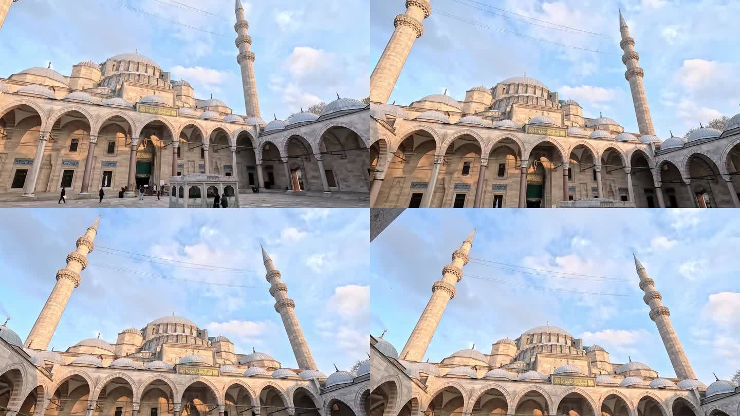 伊斯坦布尔的苏莱曼清真寺