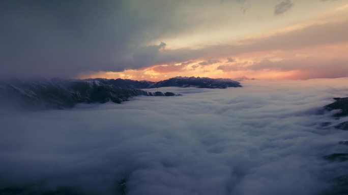 云海日出 朝霞 晚霞 日出日落 唯美风光