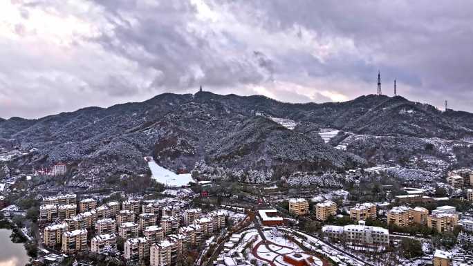 烟台烟台山雪景