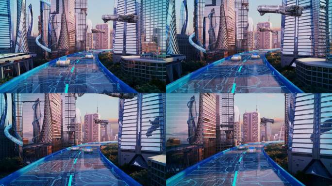 未来城市 未来建筑 科幻城市  科技城市