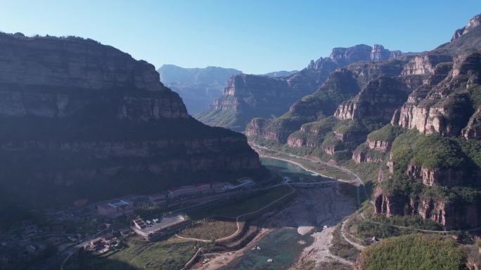 【原创】航拍大山沟壑纵横连绵不绝