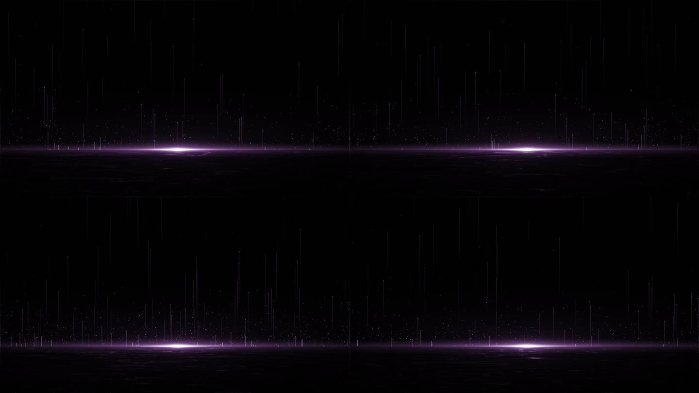紫色粒子倒影循环背景
