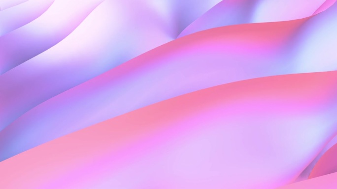 抽象的波浪层粉红色的动画背景