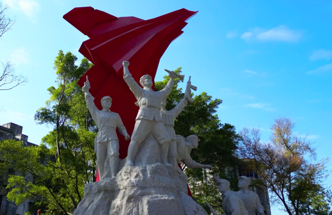 红军烈士雕塑 中国工农红军