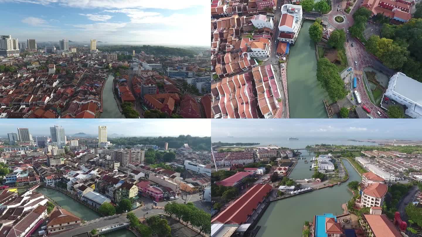 马来西亚 城市俯瞰 航拍