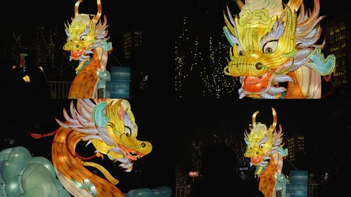 传统灯会习俗花灯展
